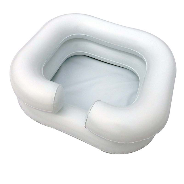 Medical Women Home Bathroom Shampoo Basin Inflatable Hair Washing Basin